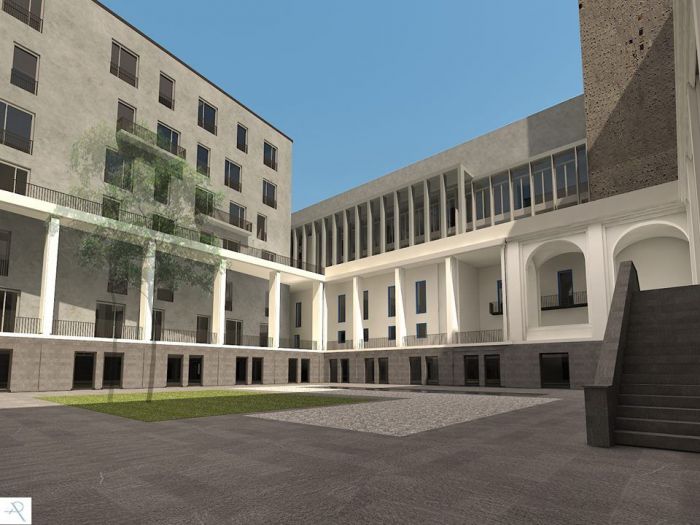 Archisio - Alessandra Pascarella - Progetto Restauro dellex complesso di santa maria egiziaca a forcella