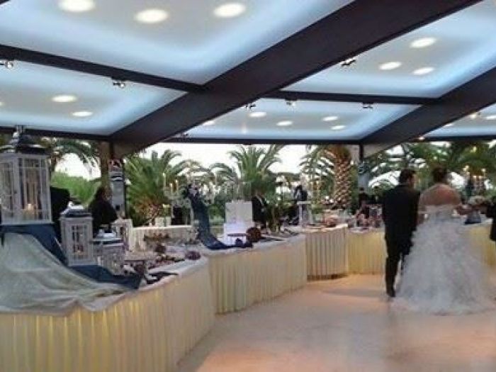 Archisio - Vincenzo Bafunno - Progetto Gazebo ventaglio - ricevimenti casale santa lucia