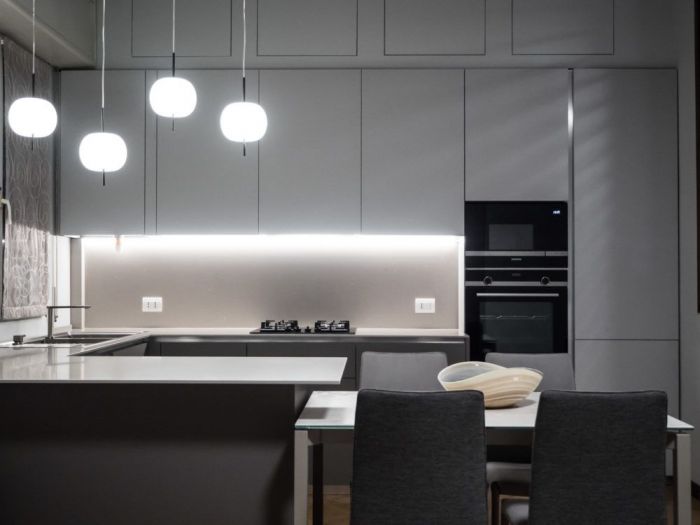 Archisio - Punto Arredo Magenta - Progetto Cucina e living a cesano boscone