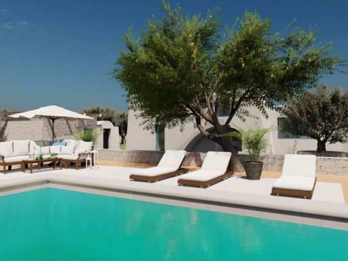 Archisio - Render Real - Progetto Rendering 3d di un casale pugliese