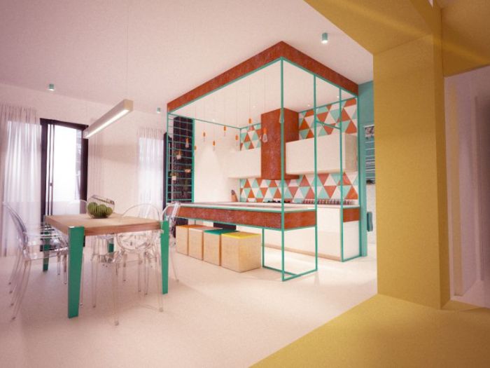 Archisio - Vincenzo Bonarrigo - Progetto Ristrutturazione appartamento acireale