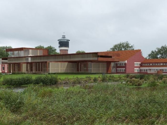 Archisio - Daniele Morgantini - Progetto Concorso tonder townhall competition proposal - nuovo municipio per il comune