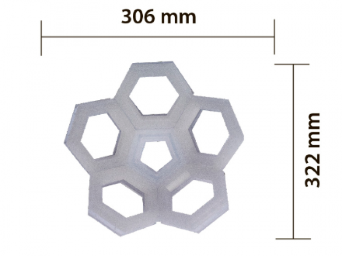 Archisio - Luca Fioranelli - Progetto C5 lampada da parete luce diretta