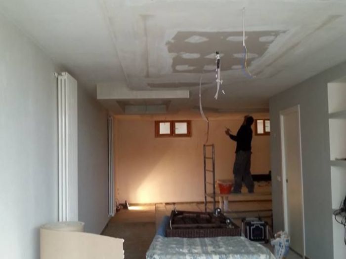 Archisio - Vpa Progetti - Progetto Realizzazione controsoffitto e parete attrezzata