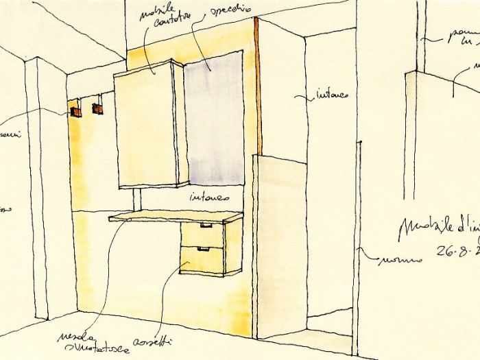 Archisio - Marco Mazzella - Progetto Interni casa s