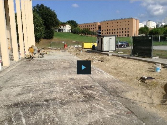 Archisio - Edil Cicchini srl - Progetto Lavori di rifacimento piazzale adiacente mensa universitaria di chieti