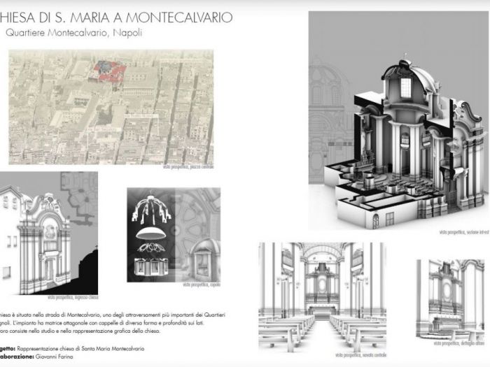 Archisio - Gennaro Bernardo - Progetto Chiesa di s Maria a montecalvario