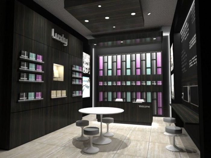 Archisio - Arch Studio - Progetto Luxly flagship store a singapore