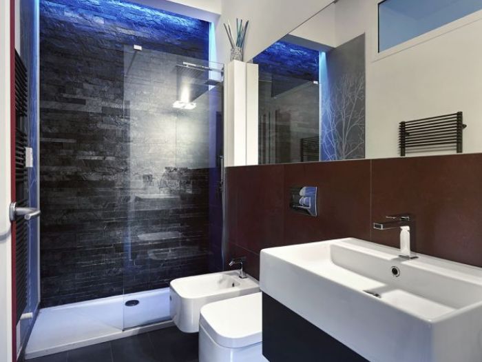 Archisio - Gruppo Castaldi - Progetto Colors in love - progettazione e ristrutturazione appartamento rione prati roma