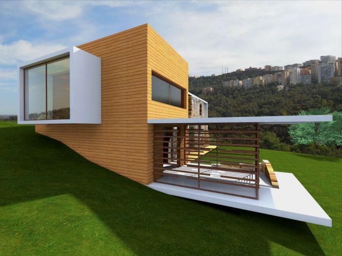 Archisio - Javier Reyes Batista - Progetto Angle houseCasa spigolo