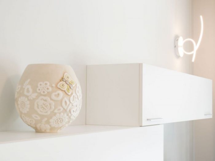Archisio - Chiara Colucci - Progetto Geometrie e luce il relooking di una zona giorno contemporanea