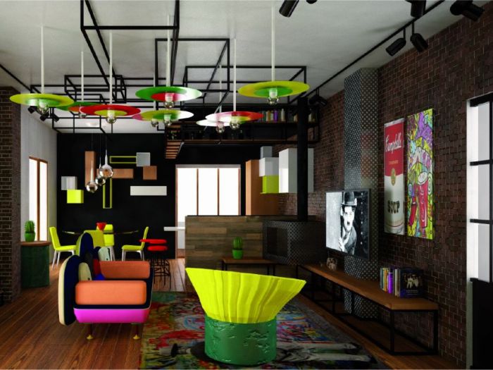 Archisio - Studio Faiazza Architettura E Design - Arch Ascenzio Faiazza - Arch Valeria Verzella - Progetto Appartamento pop