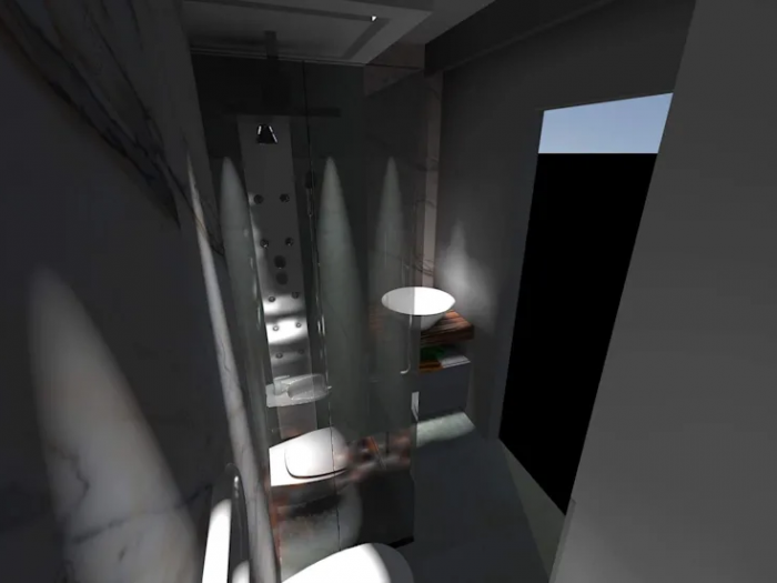 Archisio - Giuseppe Strippoli - Progetto Concept bathroom