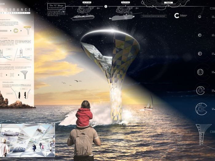 Archisio - Lorenzo Rossi - Progetto Concordia lighthouse competition