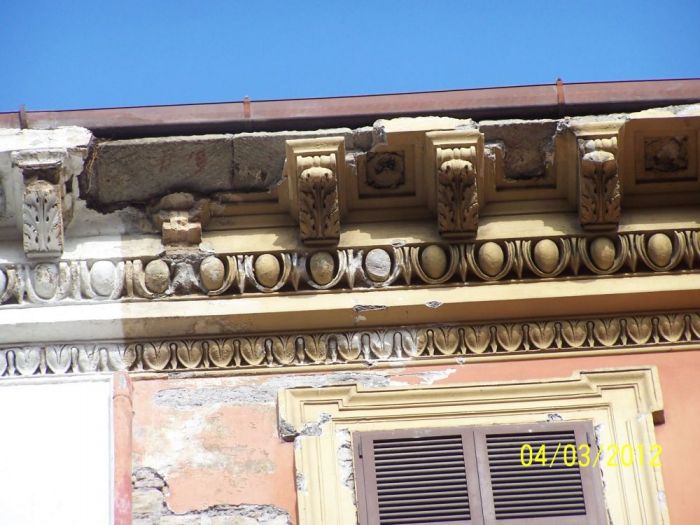 Archisio - Antonio Cardalisco - Progetto Restauro facciata palazzo fine 800