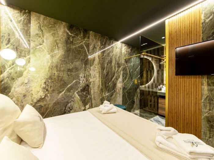 Archisio - Salvatore Sito - Progetto riflessi di marmo e ottone