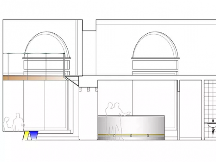 Archisio - Salvatore Samaritano - Progetto Wine bar in piazza della rivoluzione palermo