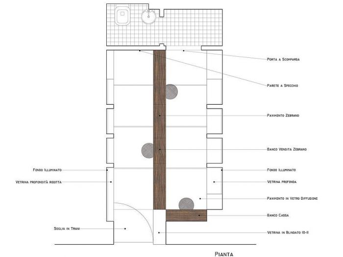 Archisio - Antonio Cirillo - Progetto Negozi uffici