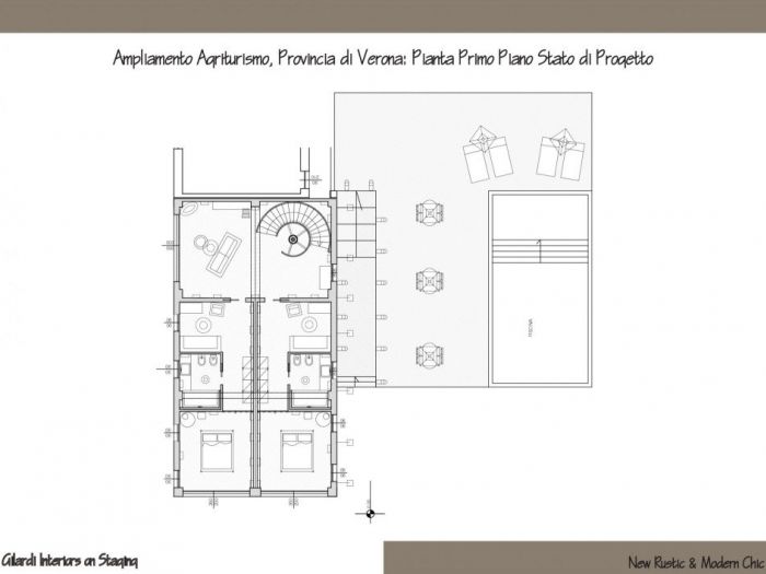 Archisio - Gilardi Interiors On Staging - Progetto Provincia di veronaampliamento bbprogetto interior