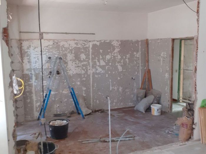 Archisio - Mani Srl Ristrutturazini - Progetto Realizzazione living roma nuovo salario