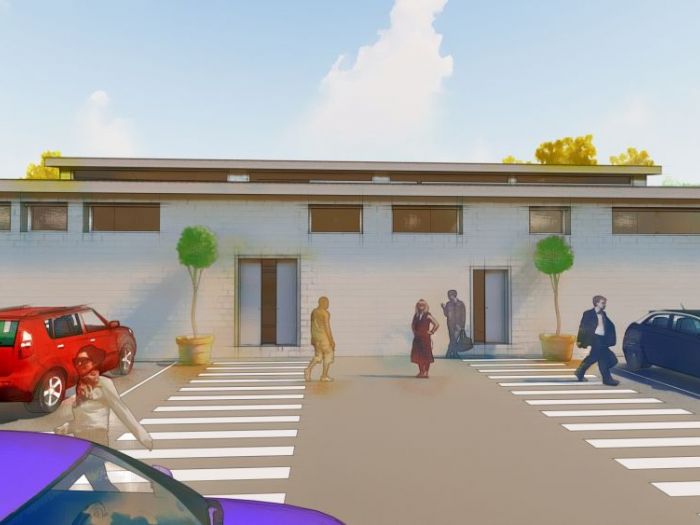 Archisio - Andrea Sorci Natural Living - Progetto Ipotesi progetto di ripristino di un capannone a borghetto flaminio rm per la sede museale della fondazione