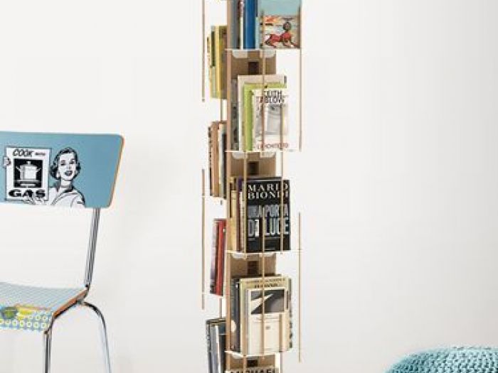 Archisio - Le Zie Di Milano - Progetto Zia veronica La libreria verticale