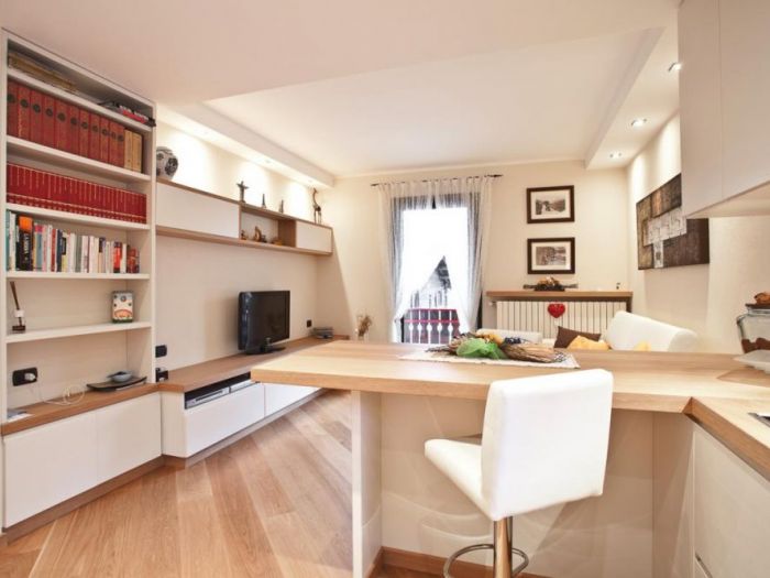 Archisio - La Bottega Del Legno - Progetto Appartamento in abete - stile moderno