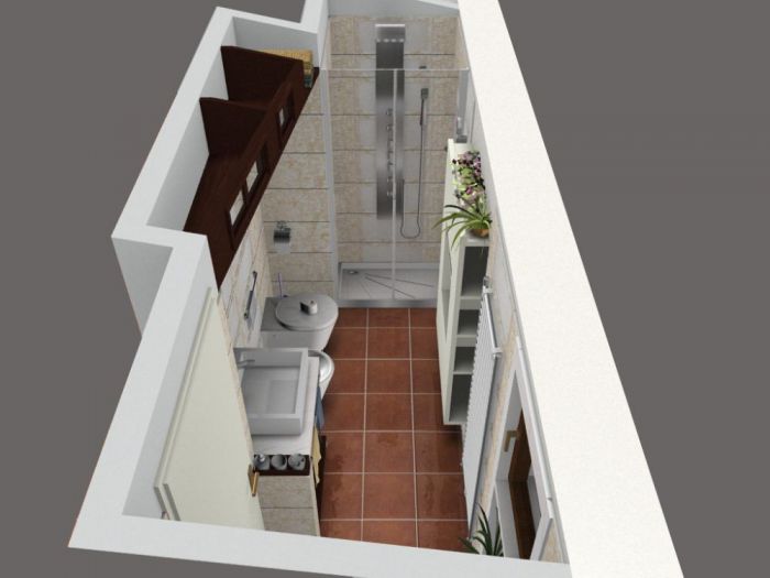 Archisio - Fabio Bisciglia - Progetto Interior design - bagno