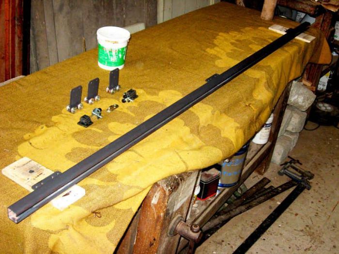 Archisio - Portantica - Porte E Portoni Vecchi Ed Antichi - Progetto Porta antica rustica restaurata e resa scorrevole raso muro