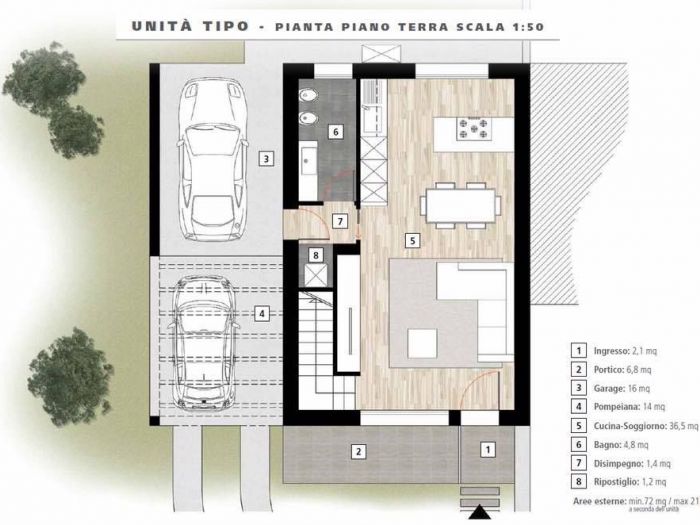 Archisio - Cristiano Todeschini - Progetto Pua realizzazione 10 unit singole