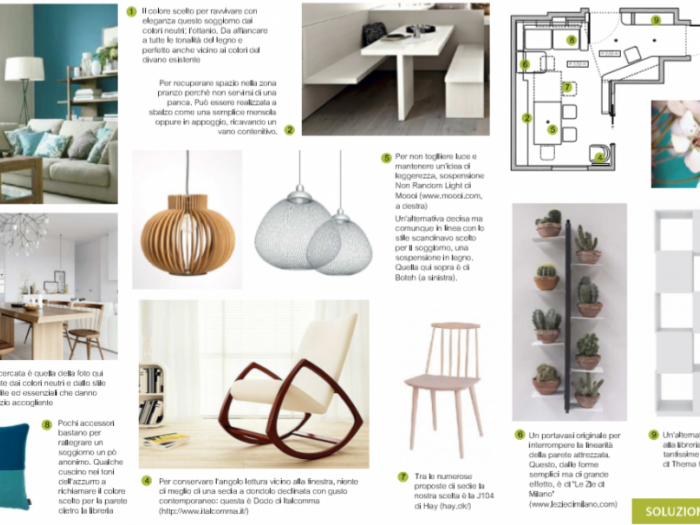 Archisio - Amodo - Progetto Un soggiorno in stile nordico