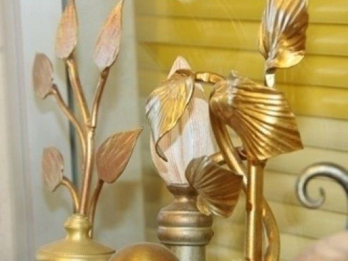 Archisio - Casa Della Tenda - Progetto Bastoni per tende di ferro battuto e acciaio