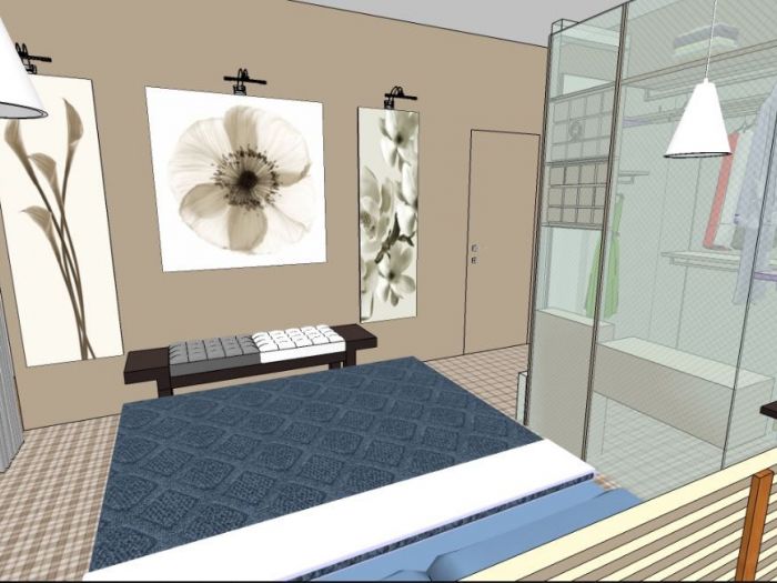 Archisio - Interno 75 - Progetto Tre locali nella provincia milanese