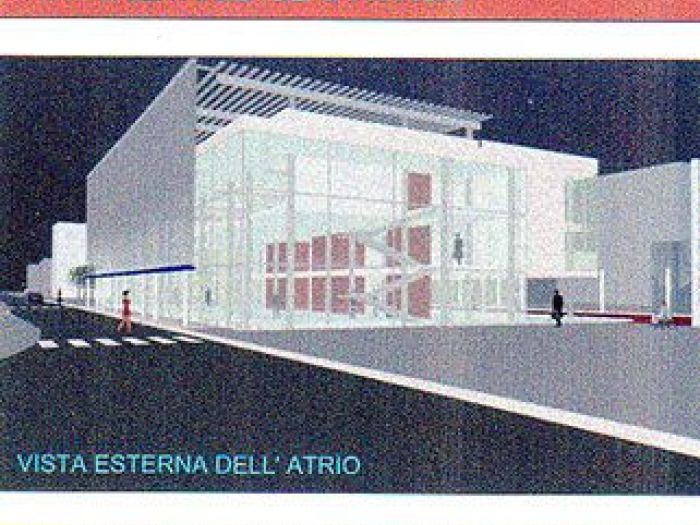 Archisio - Claudio Correale - Progetto Concorso per la progettazione del nuovo centro culturale di san giorgio a cremano