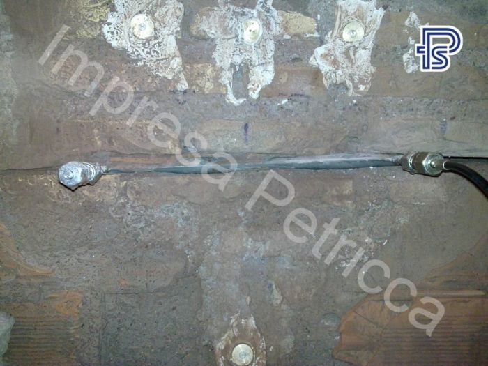 Archisio - Impresa Petricca - Progetto Prove su muratura con martinetti piatti