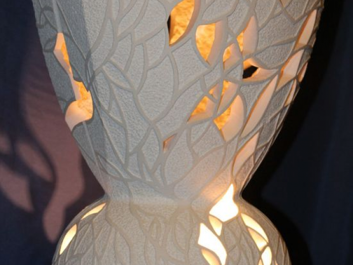 Archisio - La Pietra Di Luca - Progetto Sculture lumininose lampade coralli applique coralli