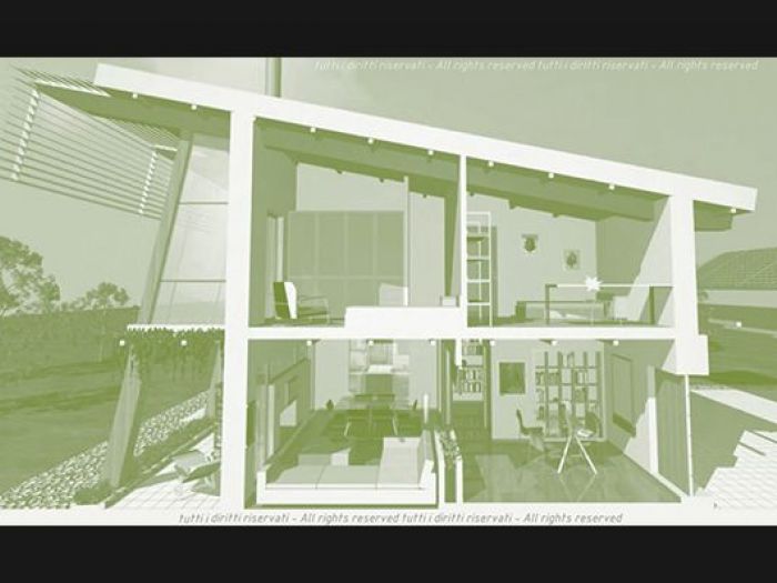 Archisio - Mario Mele - Progetto Concorso ewall - bioarchitettura - 2010
