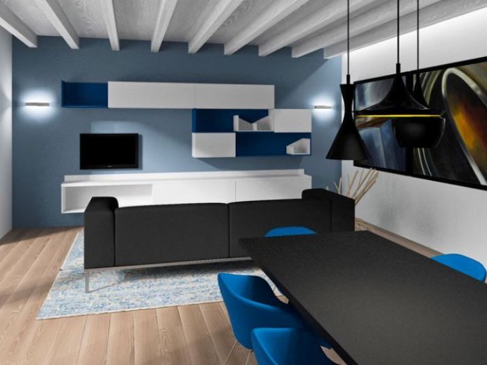 Archisio - Dario Poles - Progetto Interior design villetta a lignano