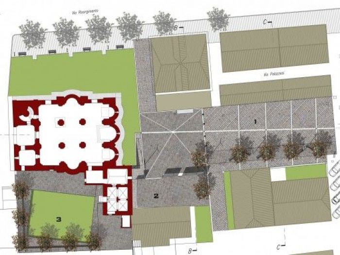 Archisio - Brau Battistelli Roccheggiani Architetti Associati - Progetto Piazza santa maria