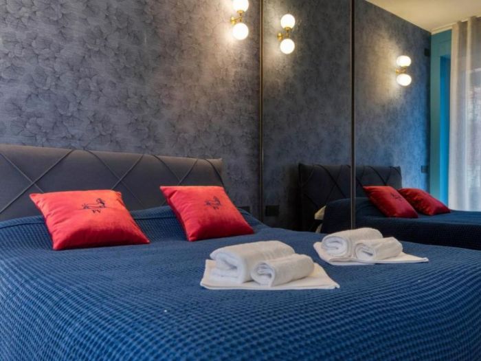 Archisio - Gianluca Chiocca Design - Progetto Trasformazione appartamento 130 mq in 3 bedbreakfast - milano