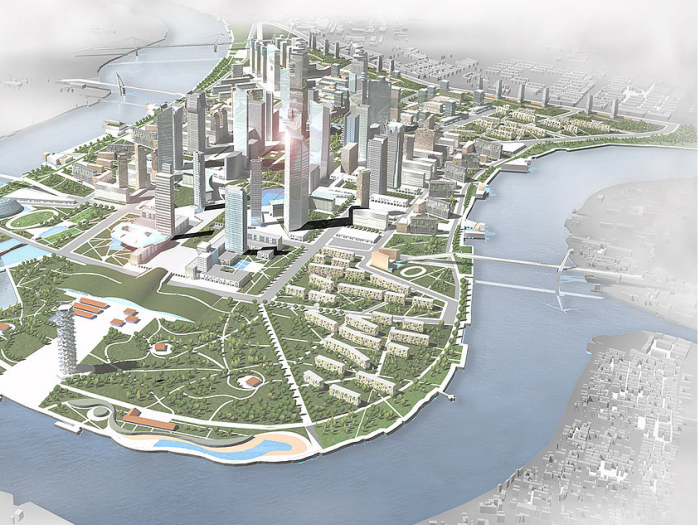 Archisio - Studio Scacchetti - Progetto TianjinMasterplan