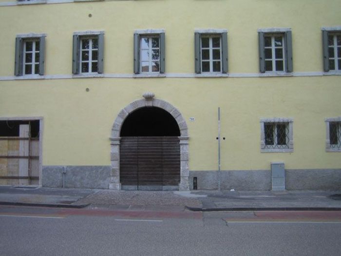 Archisio - Mauro Rossaro - Progetto Entrata palazzo rovereto