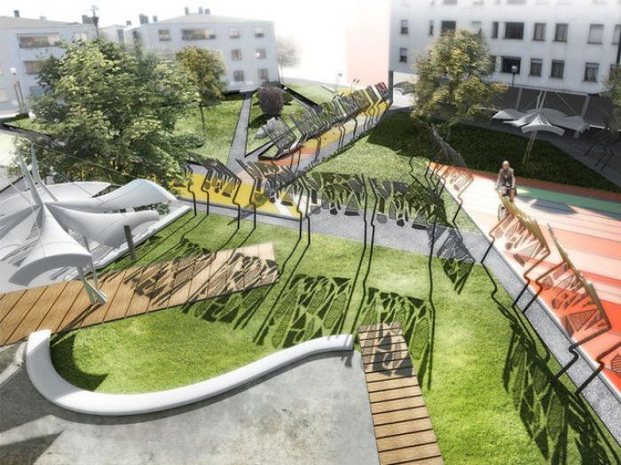 Archisio - B P Architetti - Progetto Piazza mattarella