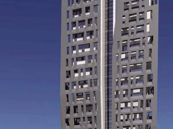 Archisio - Ruggero Lenci - Progetto Concorso ive di social housing in via ca doro favaro veneto