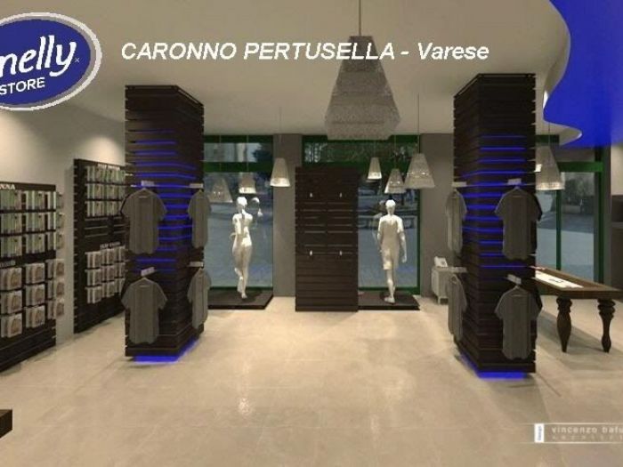 Archisio - Vincenzo Bafunno - Progetto Snelly store caronno pertusella - varese