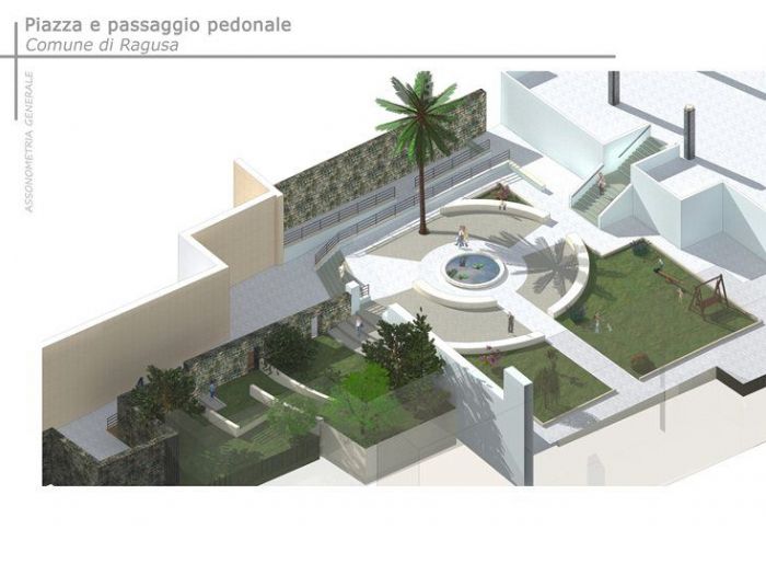 Archisio - Carmelo Barbera - Progetto Piazza e passaggio pedonale