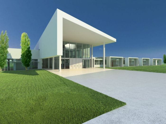 Archisio - Marco Mazzella - Progetto Concorso complesso scolastico