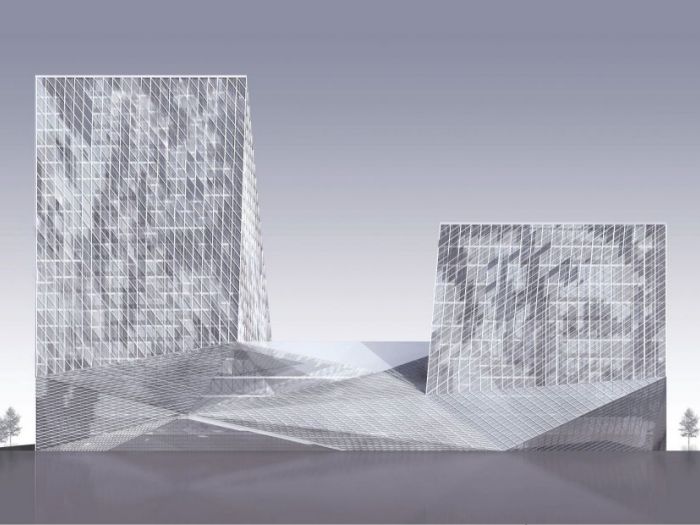 Archisio - Plasma Studio - Progetto Datong twins towers