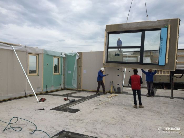 Archisio - Studio Mancini - Progetto Casa in legno