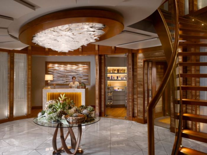 Archisio - Metex Design Group - Progetto Four seasons hotel des bergues geneva- spa mont blanc izumi restaurant